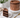 Tall Chocolate Cake with its signature frosting and decorations