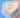 Boy or Girl Gender Reveal Heart Cake
