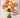 Colorful Flower Bouquet Cupcakes